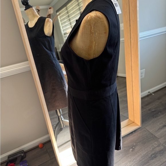 Theory Black Sleeveless Mini Dress 8 - Picture 2 of 9
